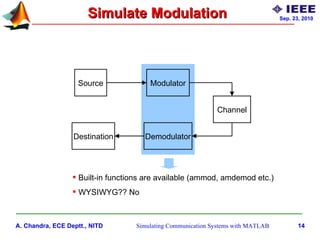 Simulating communication systems with MATLAB: An introduction | PPT ...