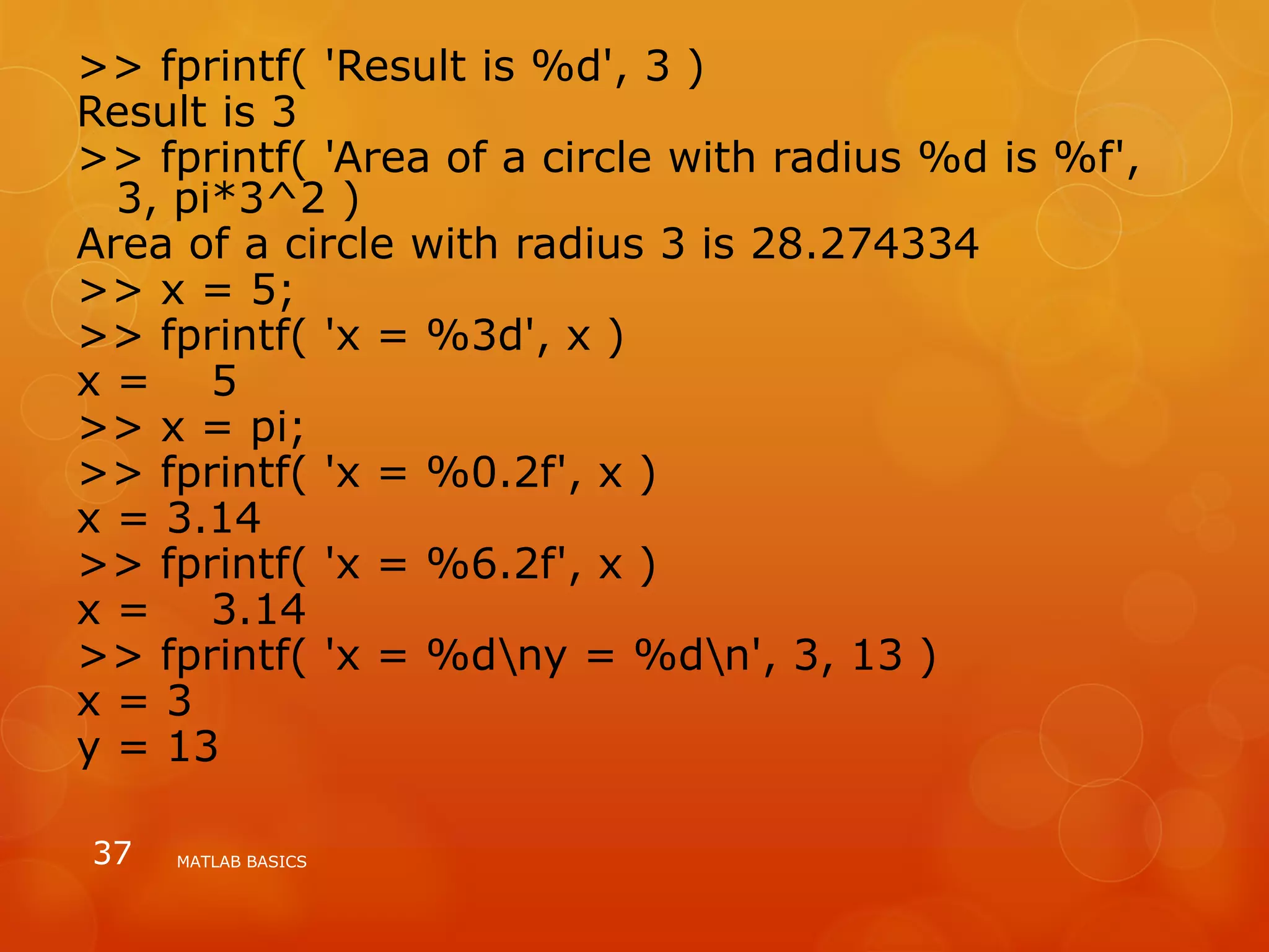 Matlab ppt | PPT