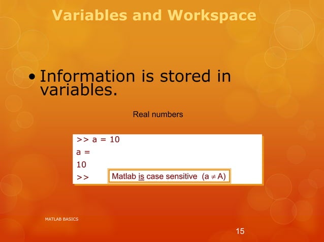 Matlab ppt | PPTX | Programming Languages | Computing