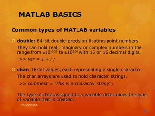 Matlab ppt | PPTX