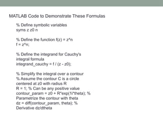 Visualizing and solving Complex Integrals.pptx | Science