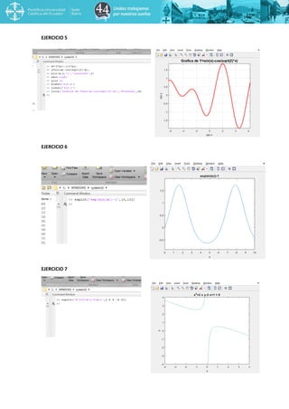 EJERCICIO 5
EJERCICIO 6
EJERCICIO 7
 