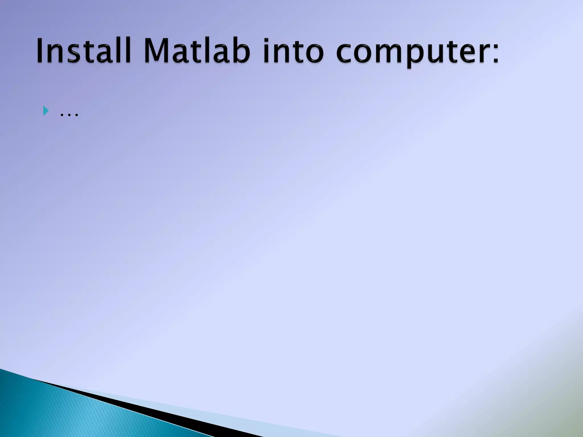 Matlab Presentation | PDF