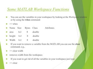 From zero to MATLAB hero: Mastering the basics and beyond | PPTX