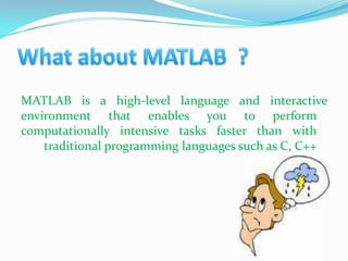 Matlab project | PPTX