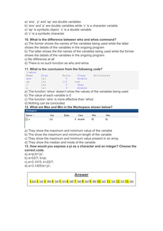 MATLAB Questions and Answers.pdf