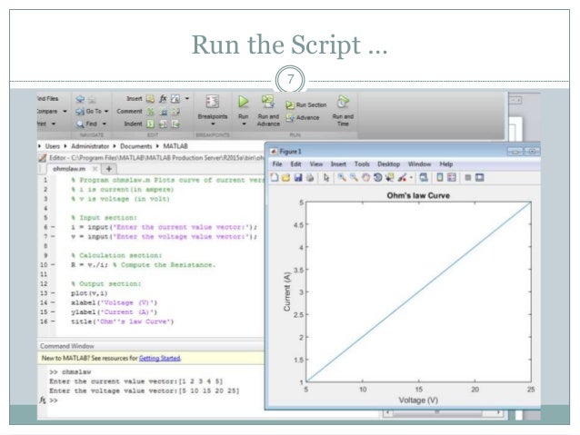 Introduction to Matlab Scripts