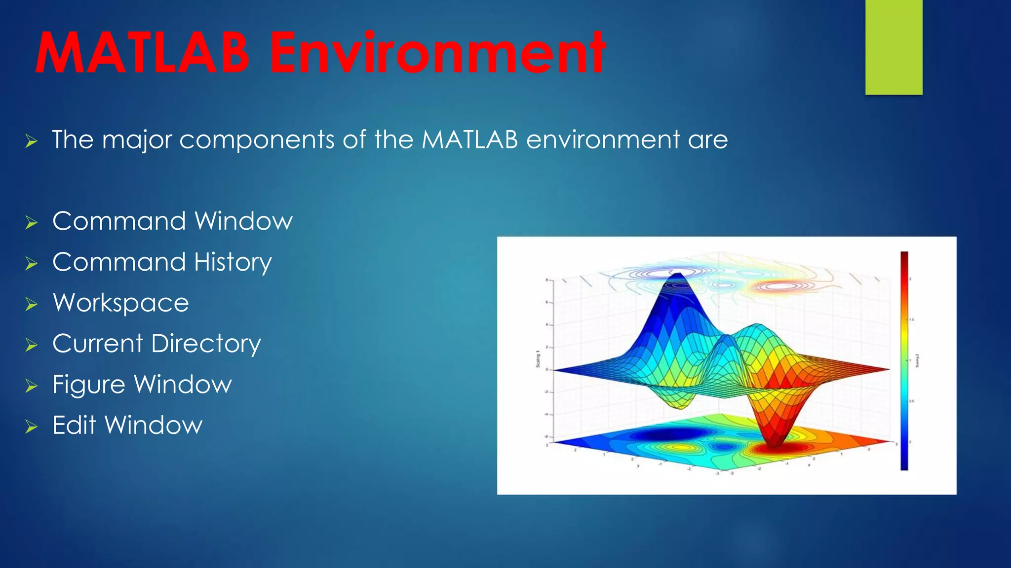 Introduction to MATLAB | PPT