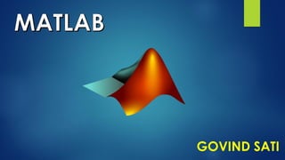 Introduction to MATLAB | PPT