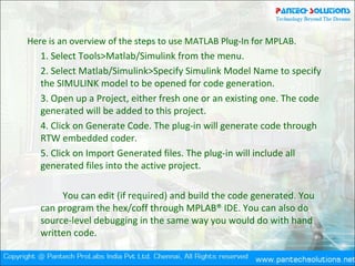Introduction to Microchip-SIMULINK Blocksets and MATLAB Plug-in for ...