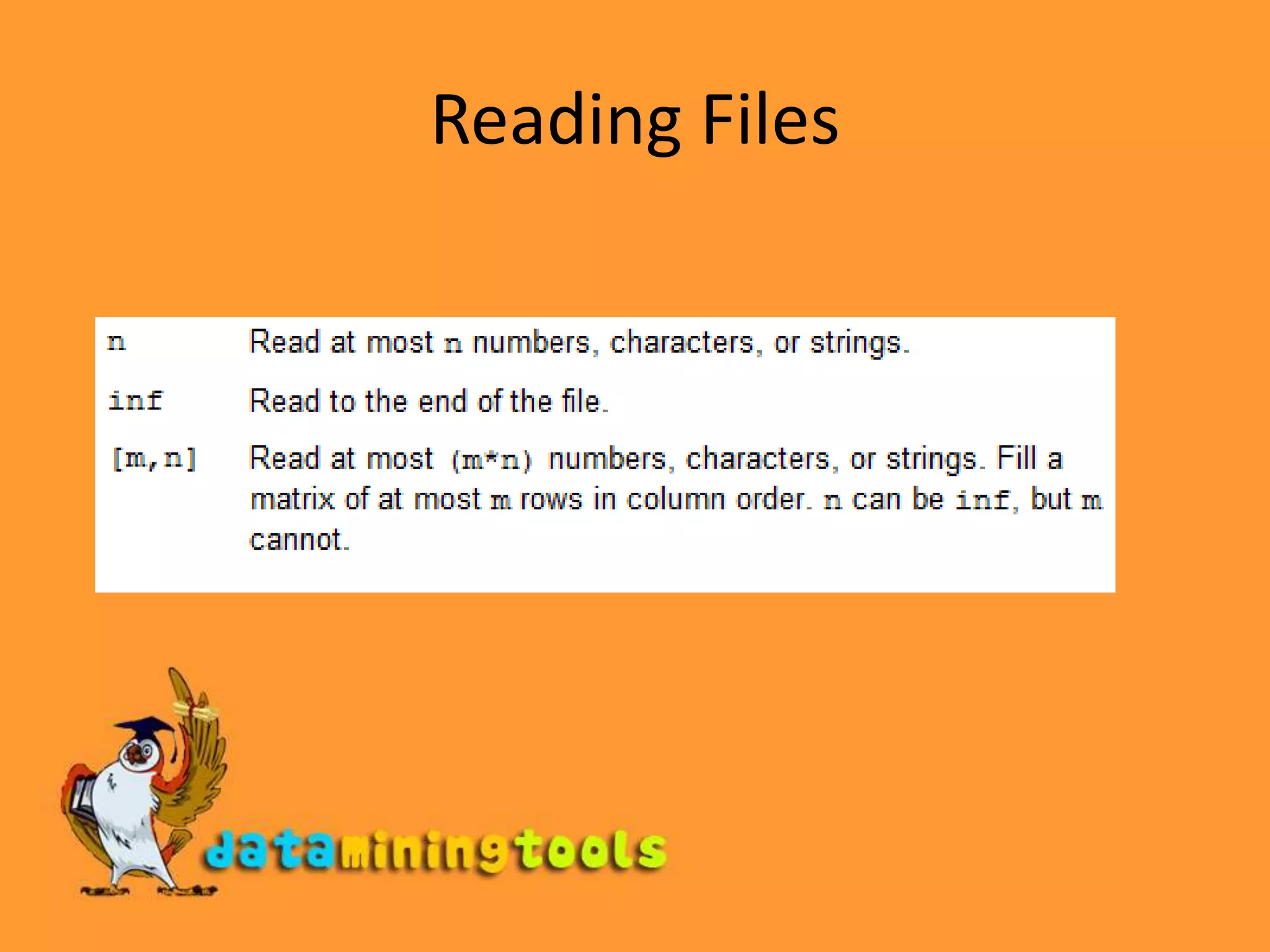 Matlab Text Files | PPT