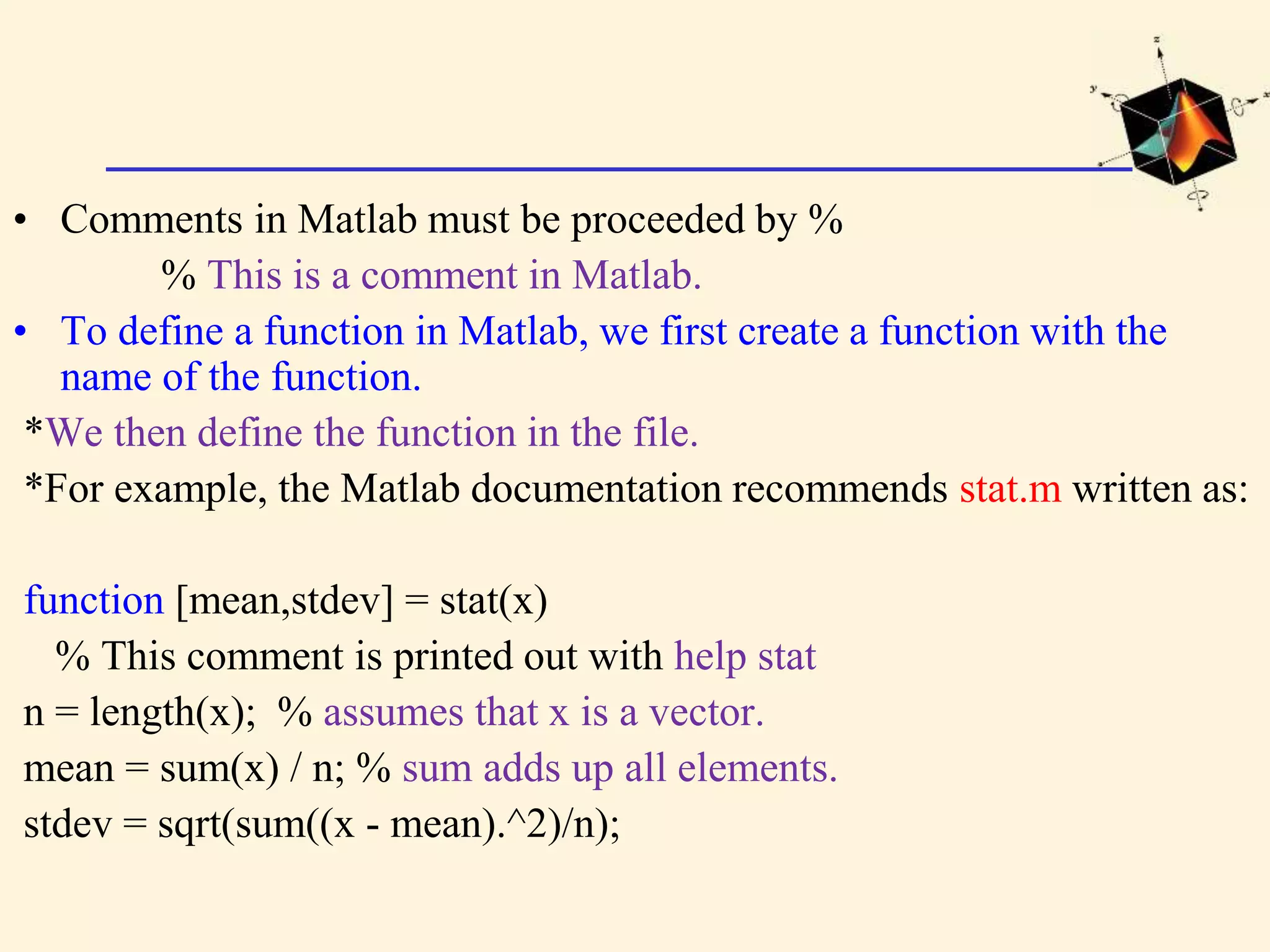 Matlab Tutorial.ppt