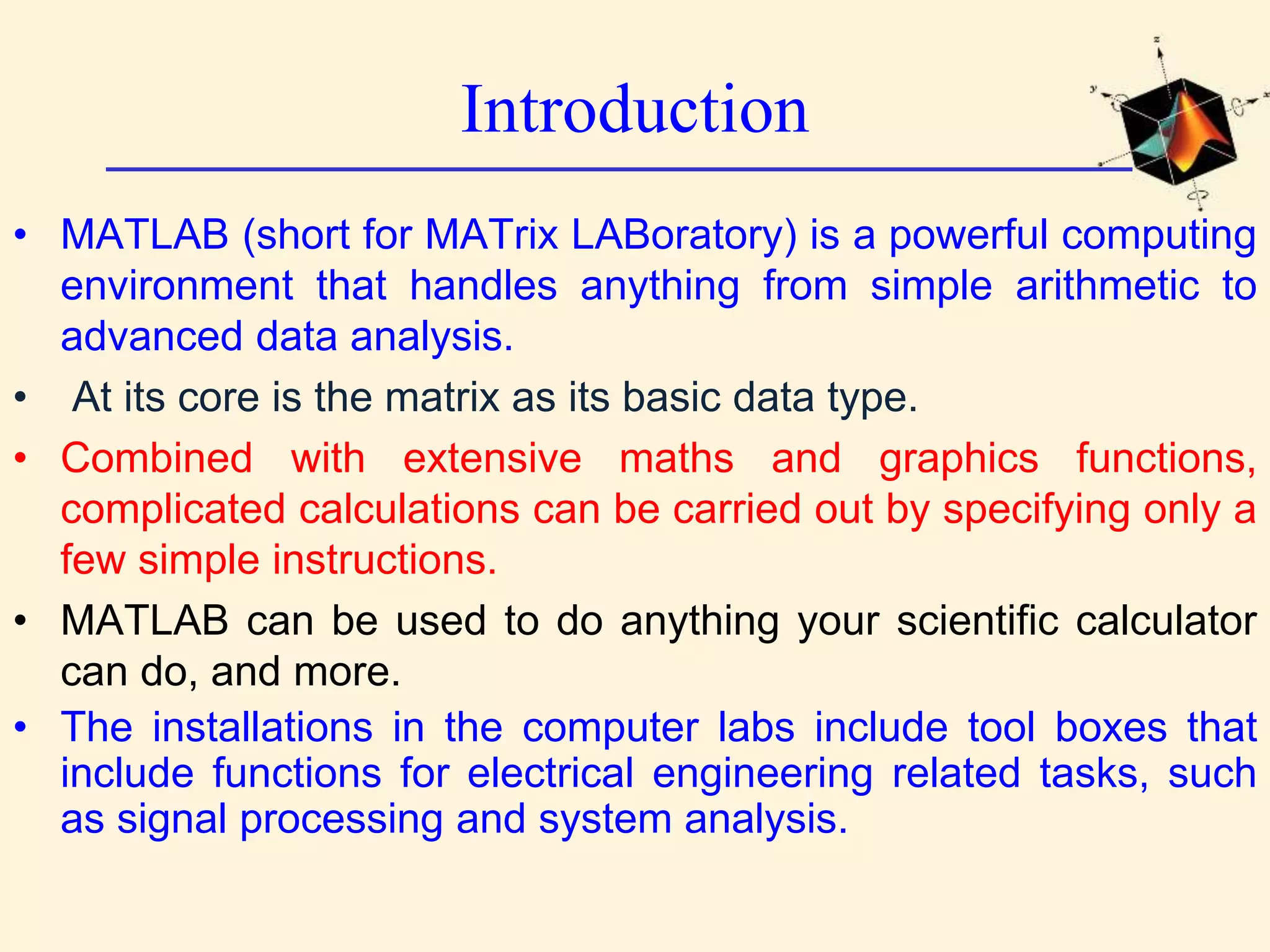 Matlab Tutorial.ppt