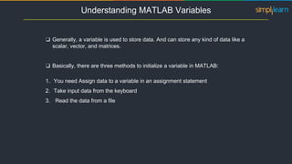 MATLAB Tutorial For Beginners 2023 | PPTX