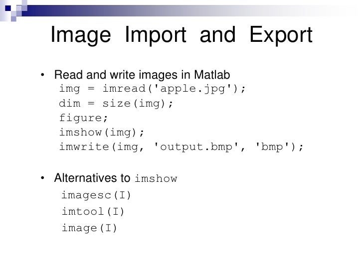 row matrix matlab size MATLAB & Image Processing row matrix matlab size MATLAB & Image Processing