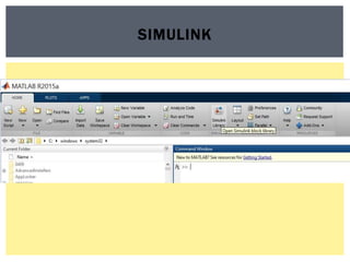 SIMULINK
 