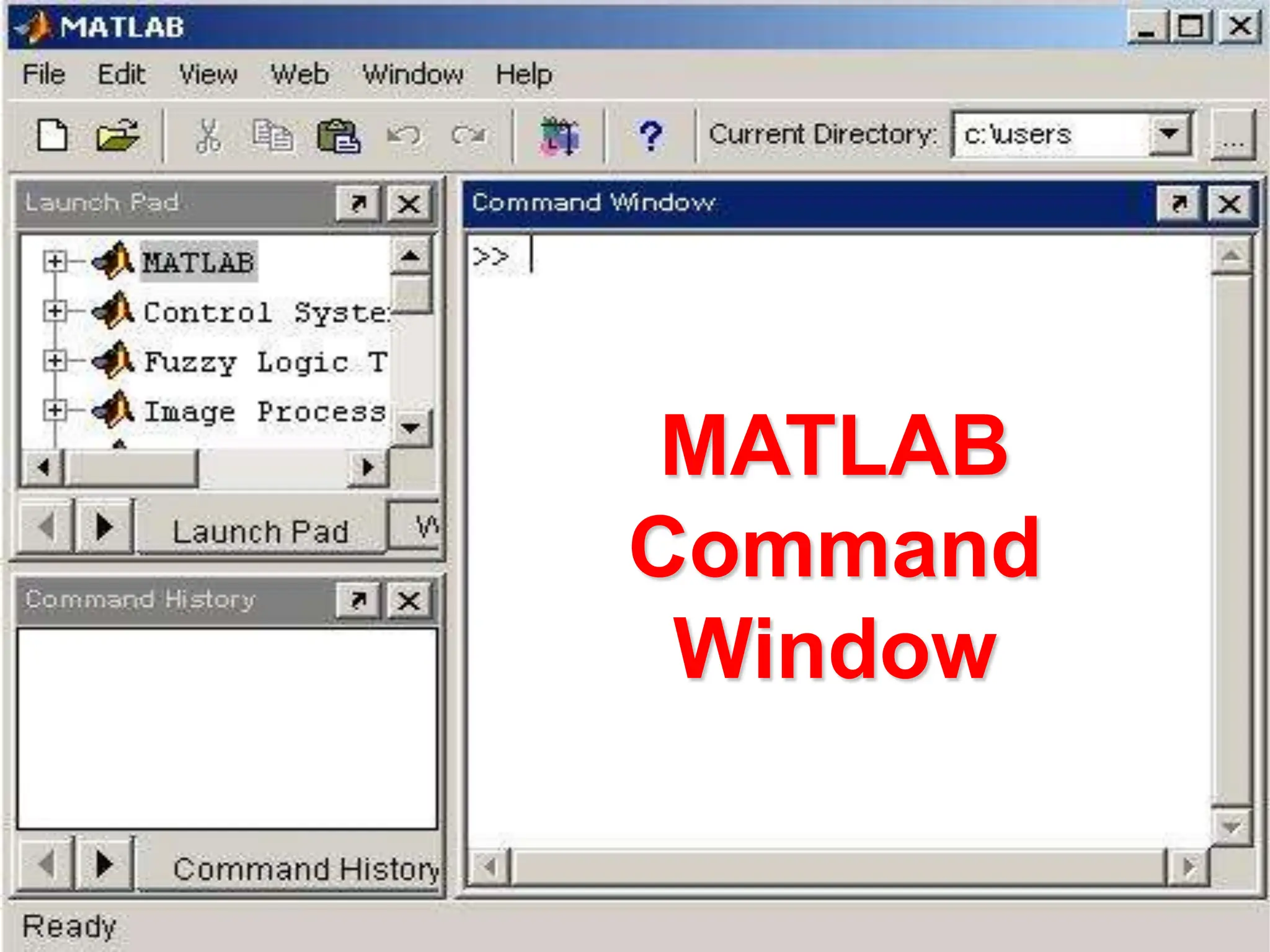 MATLAB Command Window 