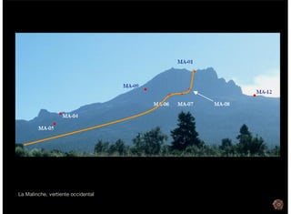 La Malinche, vertiente occidental
 