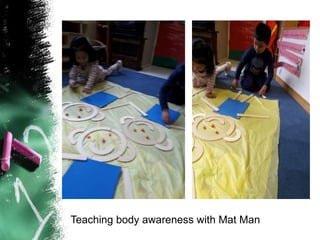 Teaching body awareness with Mat Man
 