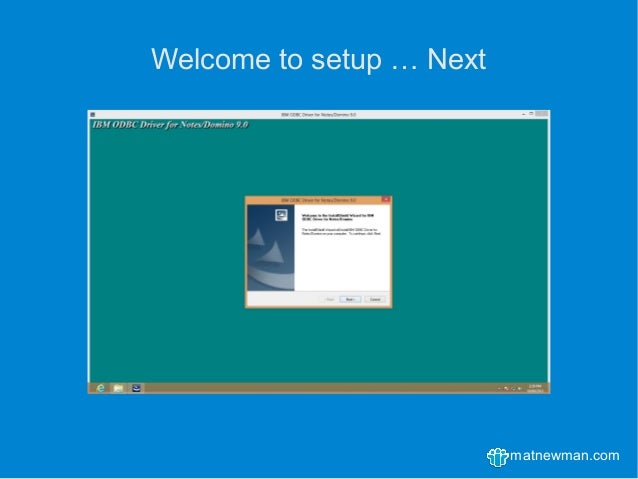Odbc Driver Lotus Notes Windows 7