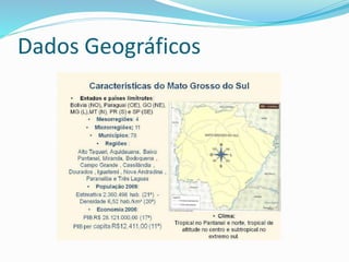 Dados Geográficos 
 