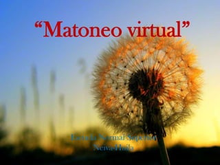 “Matoneo virtual”



   Escuela Normal Superior
         Neiva-Huila
 