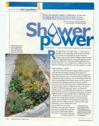 MA: Town of Dennis: Shower Power - Rain Gardens