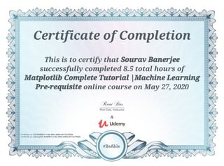 Matplotlib complete tutorial machine learning pre requisite