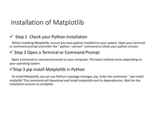 matplotlib fully explained in detail with examples | PDF