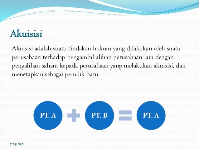 Merger Dan Acqusition