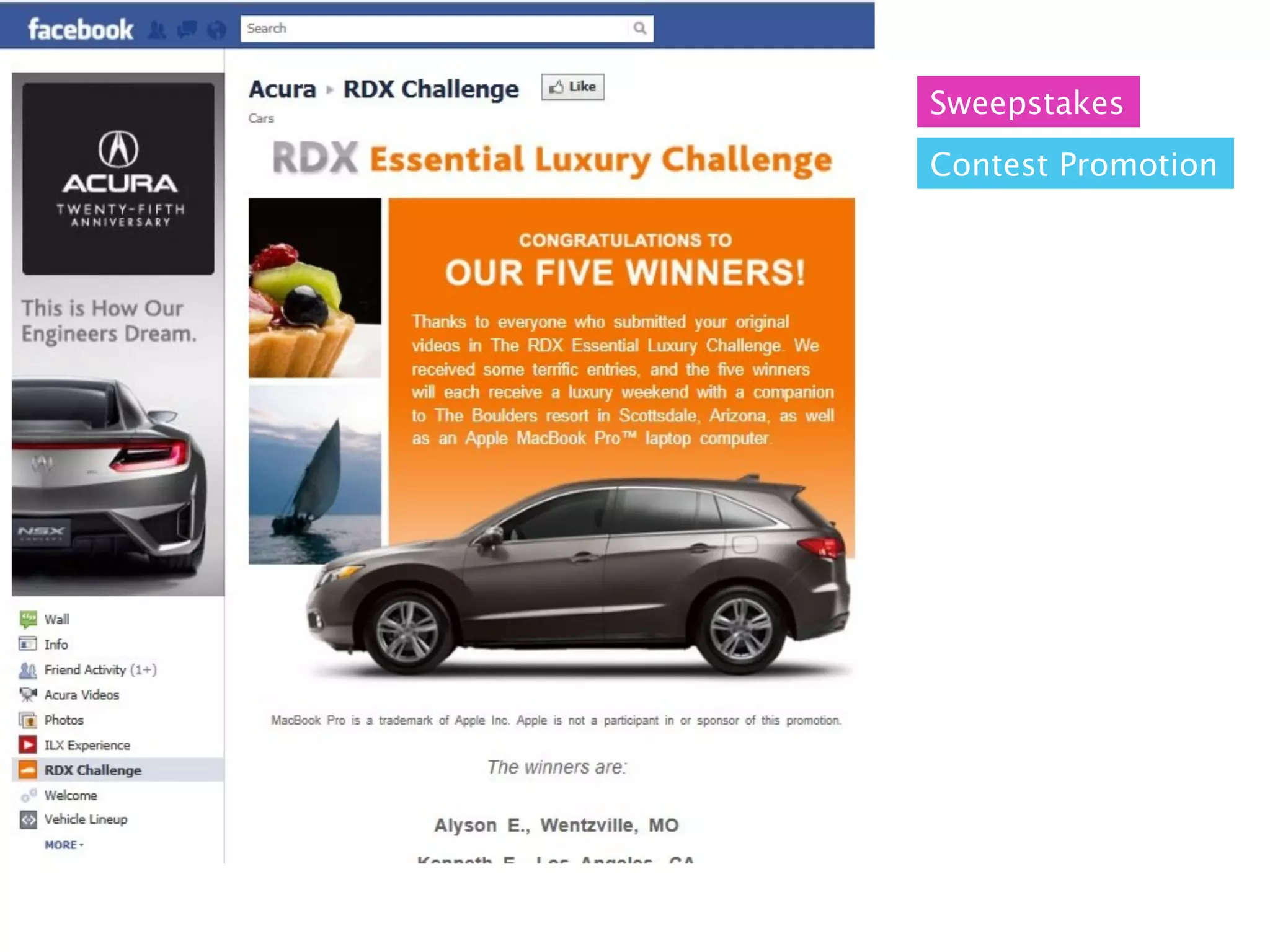 Sweepstakes
Contest Promotion
 