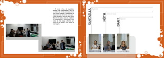 É neste clima de igualdade                       Lúcia




                                        SANTAELLA
perante aos participantes que os
curadores da revista participaram de
uma mesa redonda e endossaram a
                                                                   Winfried




                                                            NÖTH
importância de iniciativas como esta.
Lúcia Santaella, Winfried Nöth, Beth
Brait e Ivã Lopes, junto as criadores
                                                                                      Beth




                                                                              BRAIT
e colaboradores, confirmaram seus
votos de vida longa à Revista por
meio de um brinde, com direito a
champagne.
 