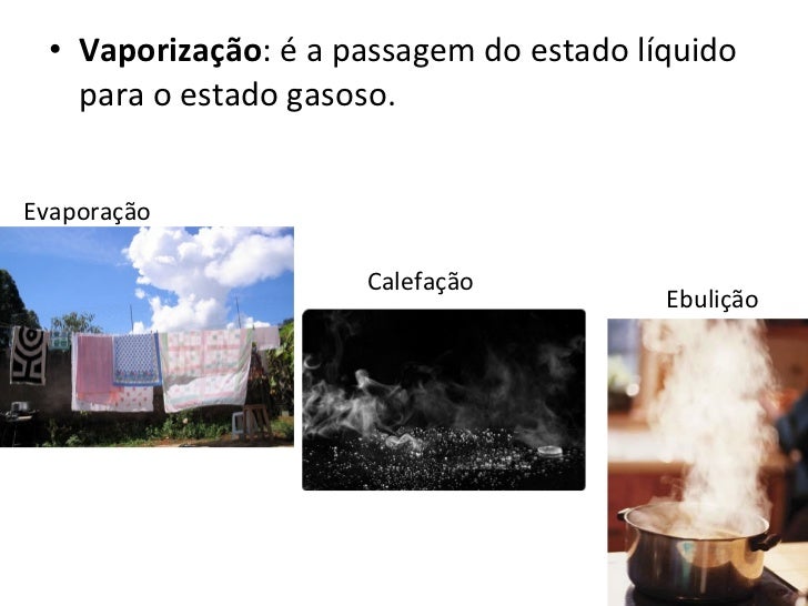 Quais São As Diferenças Entre Evaporação E Vaporização