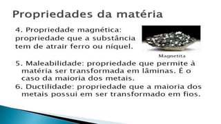 Matéria e energia (Aula 1 e 2) 