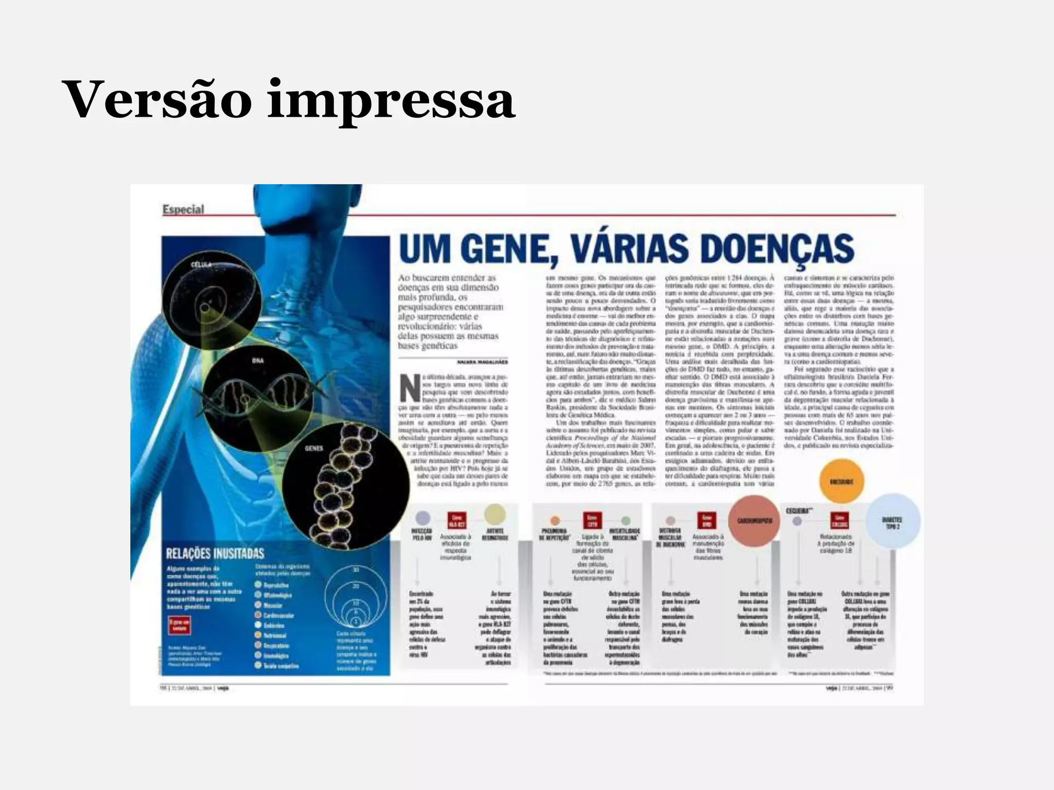 Áreas restritas a assinantes da revista