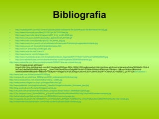 Bibliografia http:// mybelojardim.com / wp-content /uploads/2009/10/ Sistema-de-Gaseificacao-de-Biomassa-da-GE.jpg http:// www.infoescola.com /files/2010/01/pir%C3%B3lise.jpg http:// www.fraunhofer.de / en / Images /md02_fo1g_tcm63-4528.jpg http:// www.em.pucrs.br / lsfm /alunos/ luc_gab /turbina%20TGM.gif http:// www.sdec.com.pt / productpic / SC-M_series_big.jpg http:// www.executivo.guarda.pt /actualidade/noticias/ opais / PublishingImages / electricidade.jpg http:// www.eq.uc.pt /~brunor3/energia/ biomassa.htm http:// www.rh-ambiental.com / biogas.php http:// www.arco-iris.net /?cat=43 http:// www.bancor.com.br / biogas.htm http:// www.mundoeducacao.com.br /upload/ conteudo_legenda /93f17778cb77a337ece732f355e66ef5.jpg http:// prioradodeidiotas.com / oindesmentivel / wp-content /uploads/2009/06/ bacterias.jpg 	http:// www.cadesofia.com.br / wp-content /uploads/2009/07/ doa-se-o-brasil-lixo.jpg http://images.google.pt/imgres?imgurl=http://img.pinfotos.abril.com.br/t/1/andre/w500/fogo-2934-1600x1200.jpg&imgrefurl=http://pinfotos.abril.com.br/de/andre/fotos/36594e2d-15cb-45e7-abf3-aa5fac295d98/fogo&usg=__16rwZ1YKQ4ar6DcknxZx8g9BPF4=&h=375&w=500&sz=83&hl=pt-PT&start=13&um=1&itbs=1&tbnid=d-w5M5wDNXHmrM:&tbnh=98&tbnw=130&prev=/images%3Fq%3Dfogo%26um%3D1%26hl%3Dpt-PT%26rlz%3D1R2TSEG_pt-PT%26 tbs%3Disch:1 http://www.iped.com.br/sie/uploads/20160.jpg   http:// campus.fct.unl.pt / afr /ipa_9899/grupo0032_ordenamento/ html / chaci.jpg http:// www.newscomex.com.br / adm /fotos/noticia_12260.jpg http:// webquestreciclagem.no.sapo.pt / images /Reciclar5.gif http:// www.pelletslar.com /pagina/uploads/ _fckeditor / image / combustao_biomassa_peq.jpg http://blog.ypsilon2.com/ fp-content / images / carros.jpg http:// info.abril.com.br /aberto/ infonews /fotos/Lampada-tomas-edison-20090828122530.jpg http://2.bp.blogspot.com/_RxHw5MSHA_g/Scqn6FopeRI/ AAAAAAAAAwA /Rt0cV6g1Wy0/s400/verdes+ campos.jpg http://adrianobachega.files.wordpress.com/2009/09/primeiro-emprego.jpg   http://images02.olx.pt/ ui /4/75/14/68067114_2-HPSOUSA-LIMPEZA-FLORESTAL-VIAS-PuBLICAS-E-BIOTRITURAcAO-Vila-Verde.jpg http://independenciasulamericana.com.br/wp-content/uploads/2008/10/etanol.jpg   