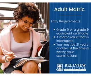 Matric courses 