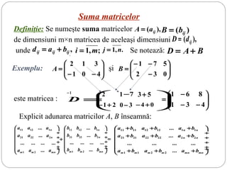Matrice | PPT