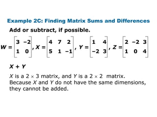 Matrices | PPT