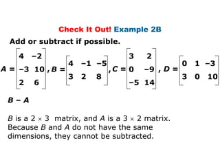 Matrices | PPT