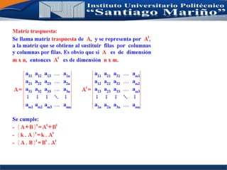 Matrices