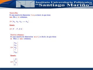 Matrices