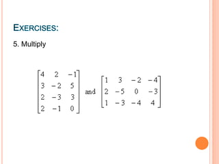 Matrices - Discrete Structures | PPTX