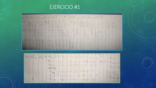 EJERCICIO #1
 