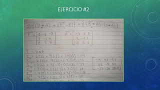 EJERCICIO #2
 