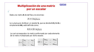 MATRICES.pdf formulas................... | PDF