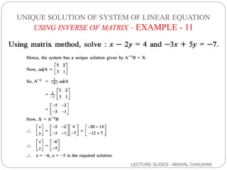 Inverse Of Matrix Example.pdf MATRICES CLASS XII MODULE 3 | PPTX