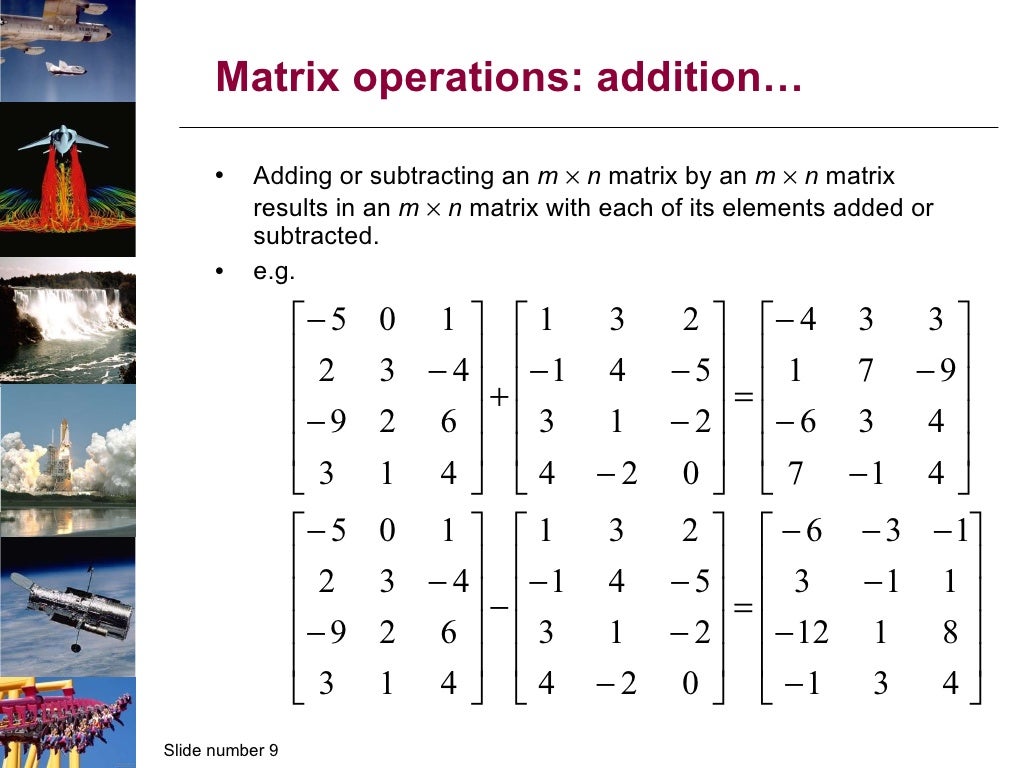 Matrices 1