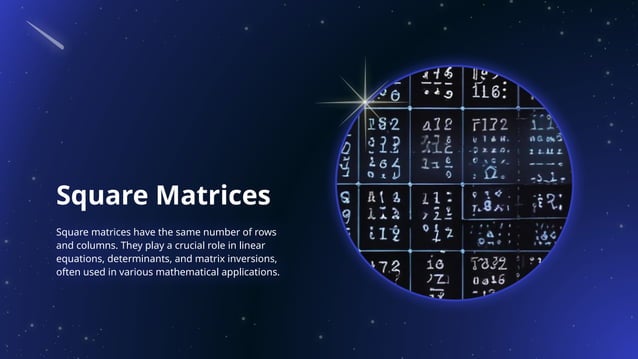 Matrices (1).pptx . Types and introduction | PPT