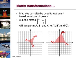 Matrices 2 | PPT